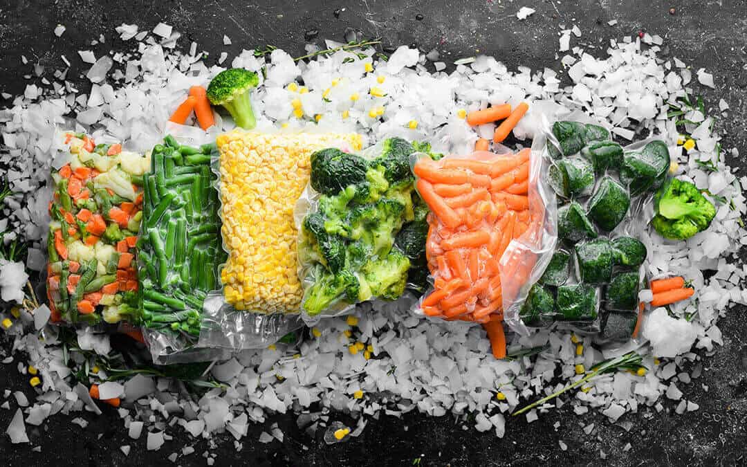Using Carbon Dioxide for food preservation - shrink wrap vegetables