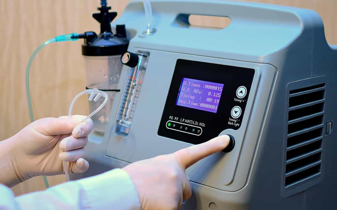Nitric oxygen therapy machine