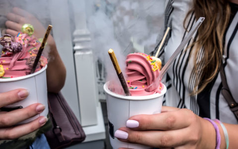 The Science behind Liquid Nitrogen and Ice Cream
