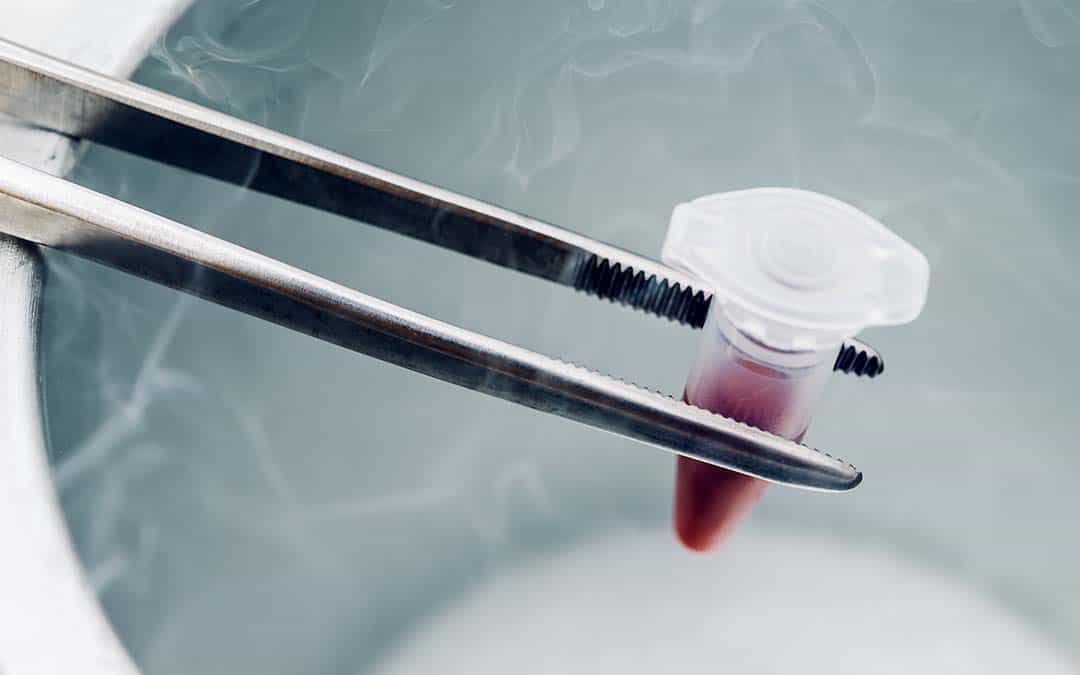 Liquid Nitrogen in relation to Cryogenics: A vile of blood for testing