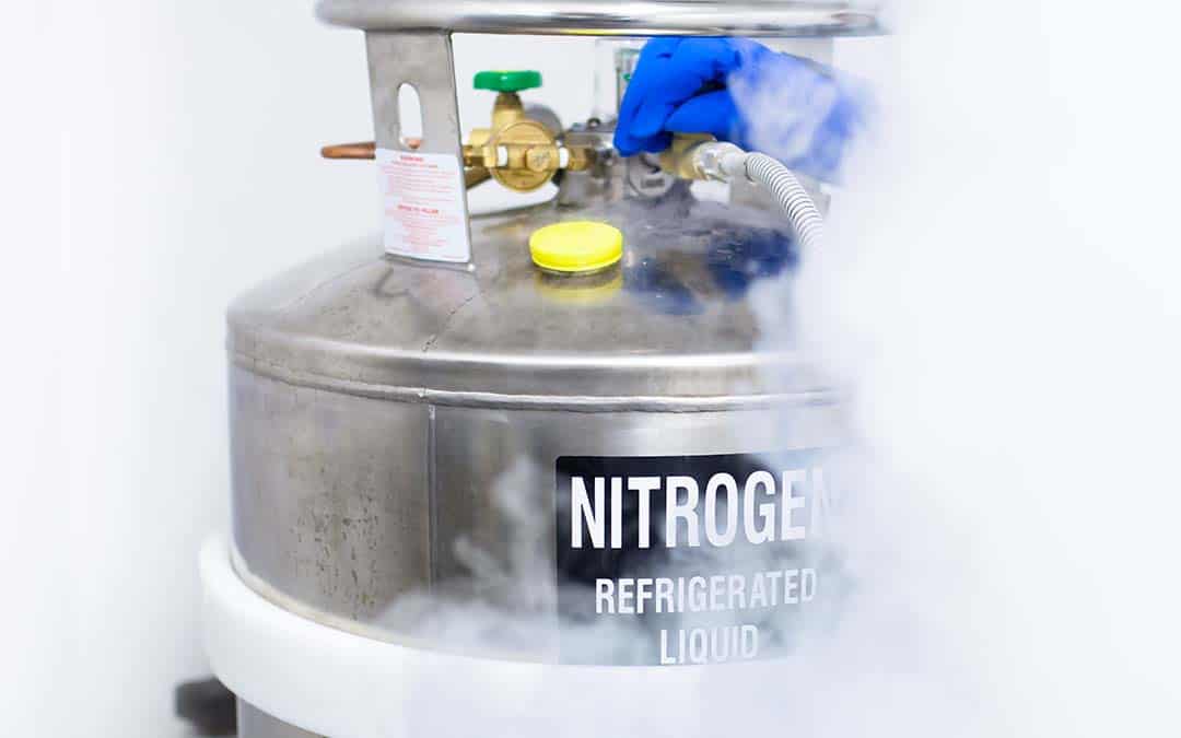 Liquid Nitrogen Storage Tank