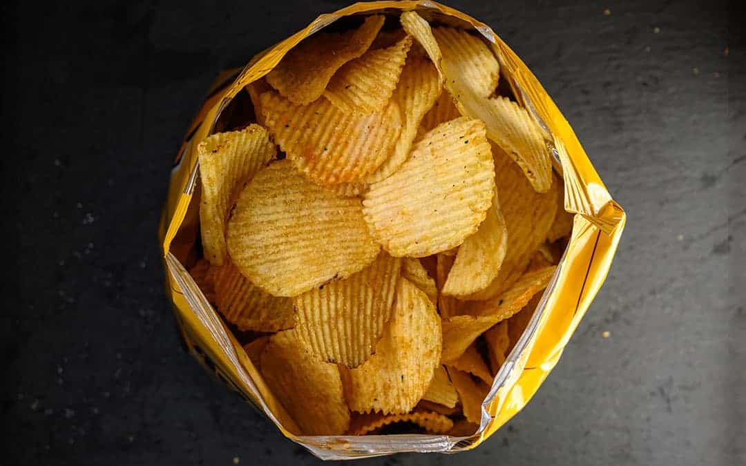 Applications of Nitrogen Gas: potato chips in bag